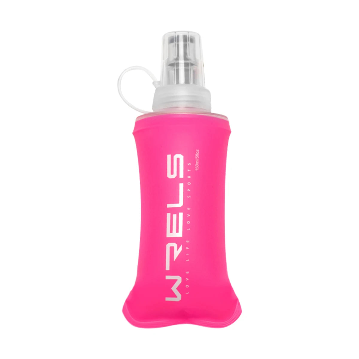 WRELS Soft Folding Water Bottle – BPA-Free Hydration Flask for Outdoor Sports